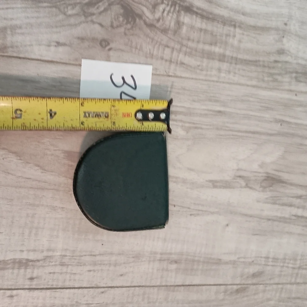 Louis Vuitton Taiga Portomone Cuvette Coin Case Purse Leather Green